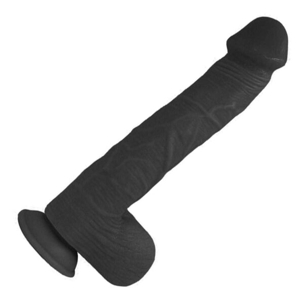 Monsterdildo Titan Schwarz 33 cm