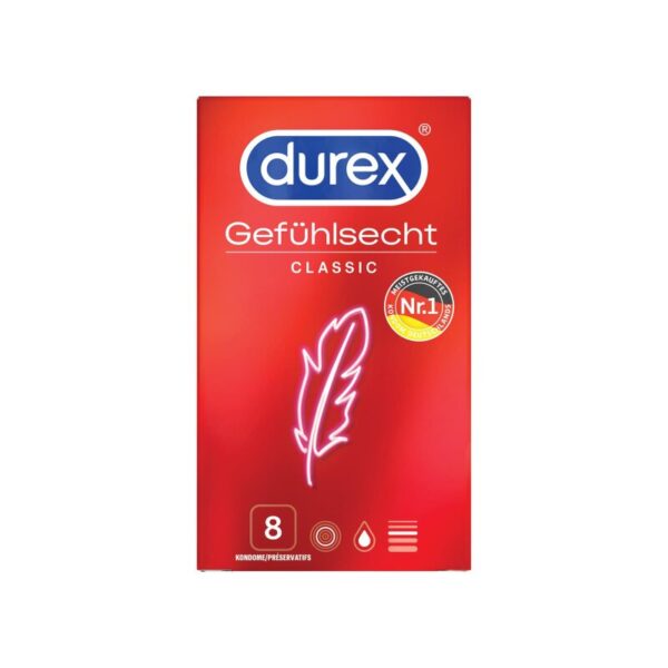 Durex Gefühlsecht Classic 8 Kondome