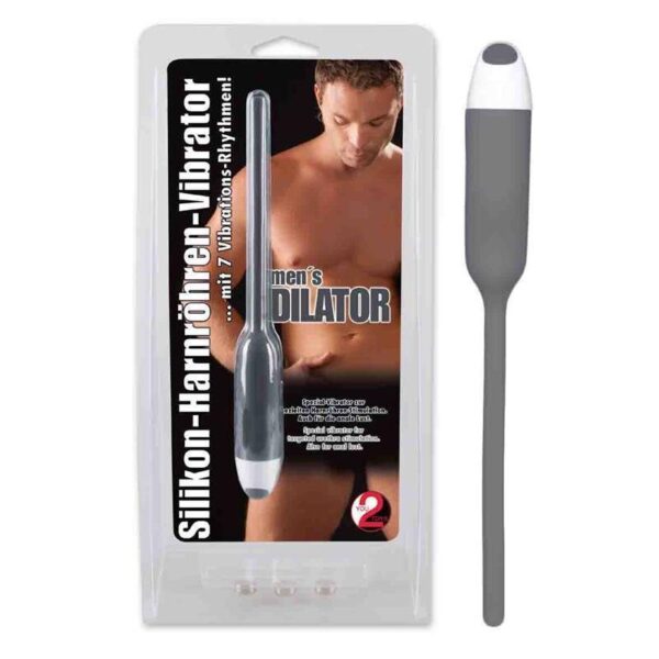 Mens Dilator grey Harnröhren-Vibrator