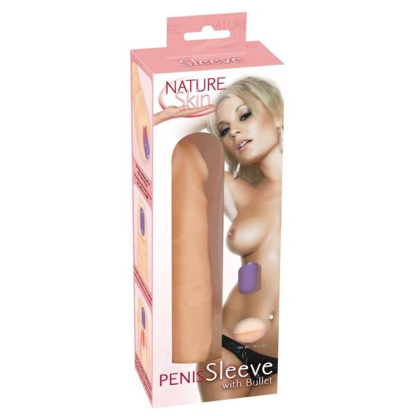 Nature Skin Sleeve mit Vibro-Bullet