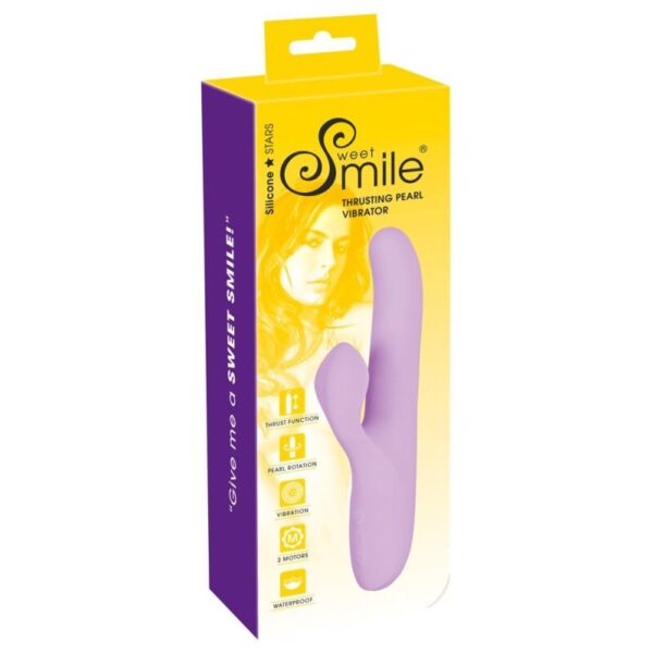 Sweet Smile Thrusting Pearl Vibrator