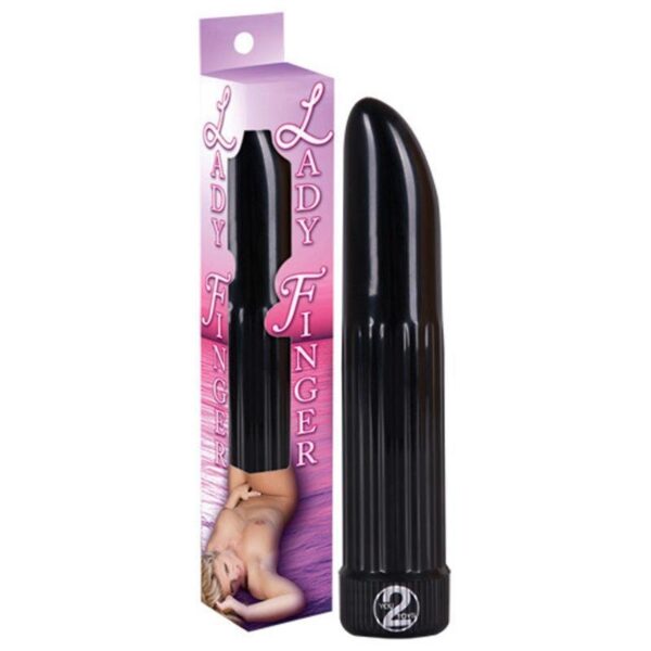 Vibrator Ladyfinger schwarz