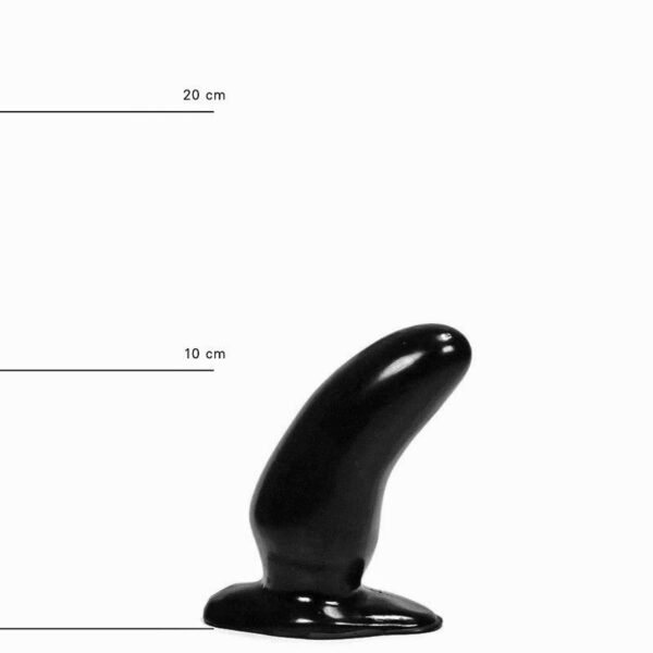 All Black Prostata Plug 13 x 5 cm