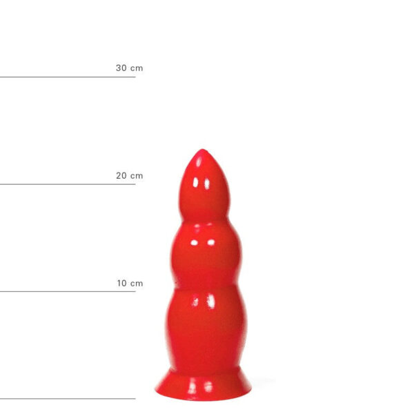 All Red Flame Dildo 23 x 8 cm