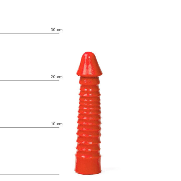 All Red Head Dildo 26 x 5 cm