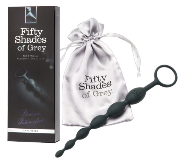 Fifty Shades of Grey Pleasure Intensified Analkette 25,5 x 2,5 cm