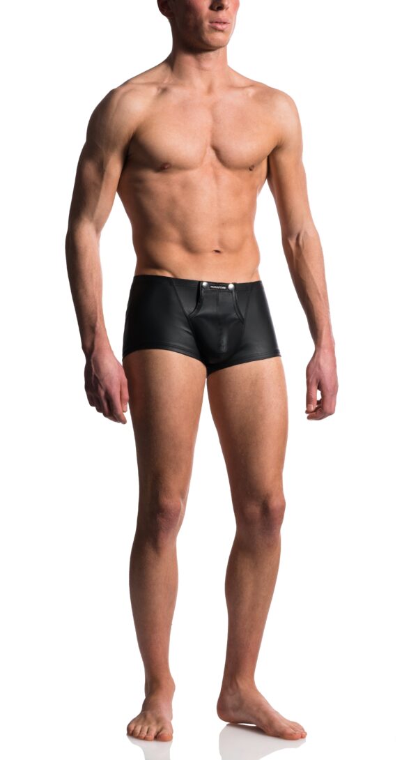 Manstore Boxer Shorts Stripper schwarz