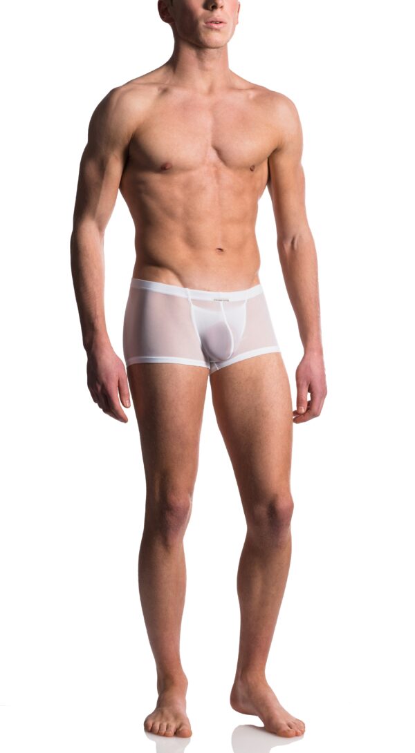 Manstore Boxershorts Push-Up weiss