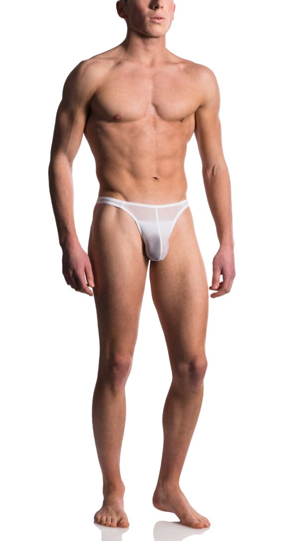 Manstore Push Up String weiss