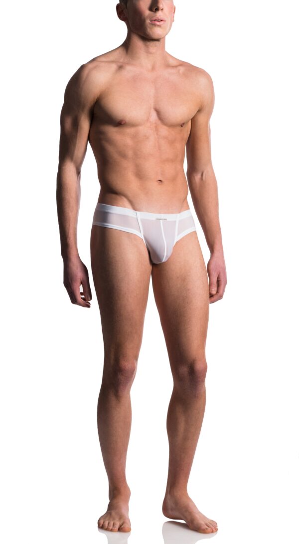 Manstore kurzer Slip weiss