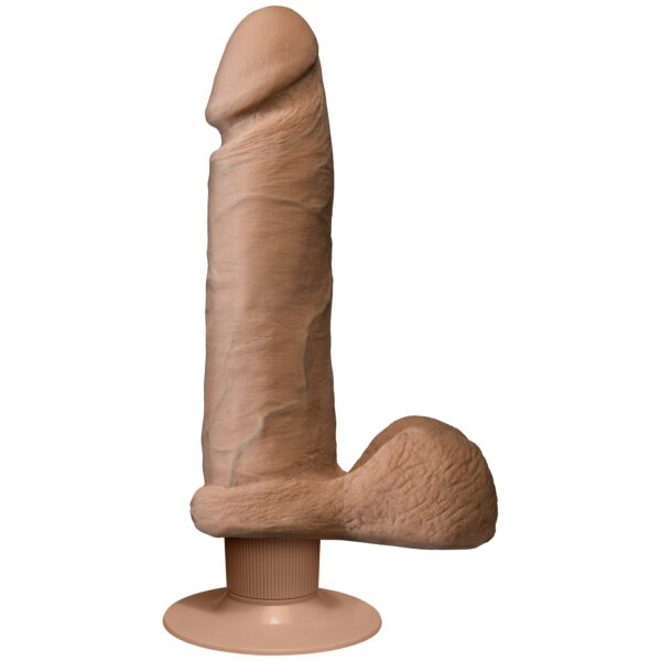 Realistischer Vibrator Logan braun 23,6 x 5 cm