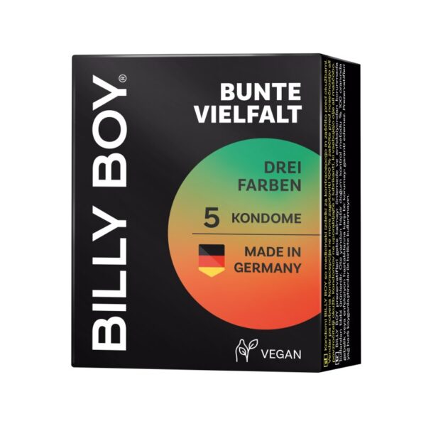 Billy Boy Bunte Vielfalt Automatenpackung 5 Kondome