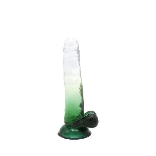 Dildo Diamond Green 20 x 3,2 cm