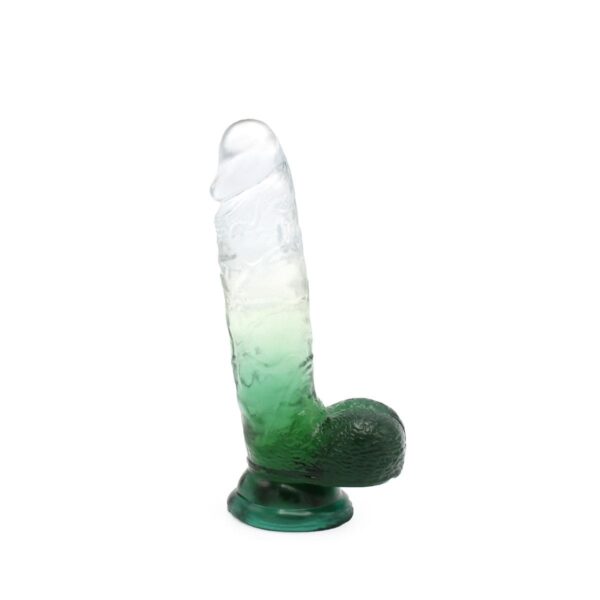 Dildo Diamond Green 18,5 x 4 cm